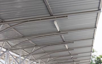 installing Bieldside metal roofing